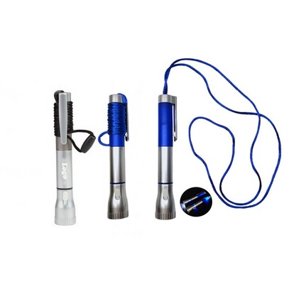Flashlight Pens with Necklace