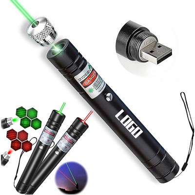 High Power USB Rechargeable Laser Pointer