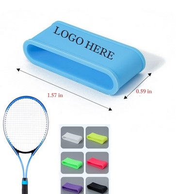 Pick Racket Grip Band Silicone Ring