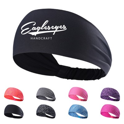 Moisture-Wicking Athletic Headband