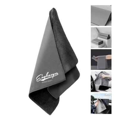 Streak-Free Glass Cleaning Towel