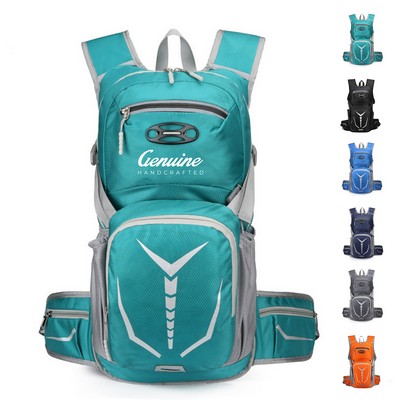 Water-repellent Nylon Cycling Backpack