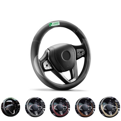 Elastic Steering Wheel Leather Cover