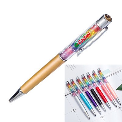 Rainbow Crystal Ballpoint Pen