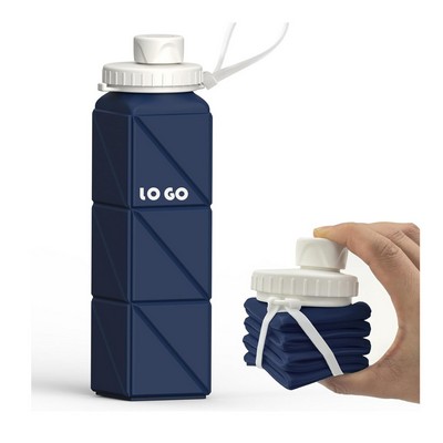 700ml Foldable Silicone Water Bottle