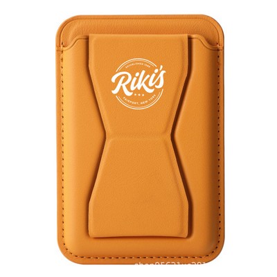 Magnetic Card Holder With Invisible Stand