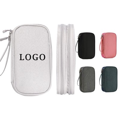 Double - Layer Accessory Storage Bag