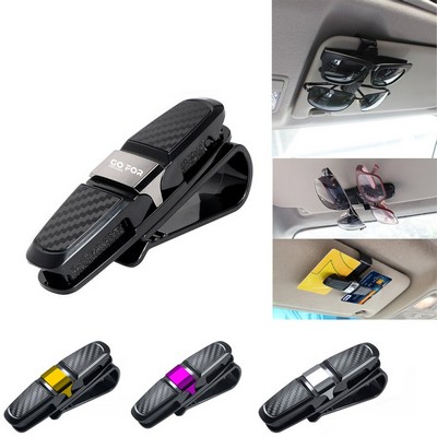 Sunglasses Eyeglasses Mount with Ticket Card Clip