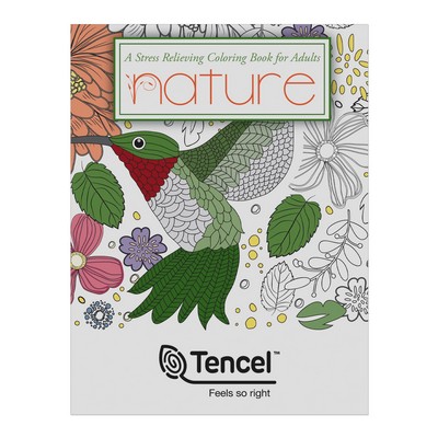 Nature Stress Relieving Coloring Book for Adults