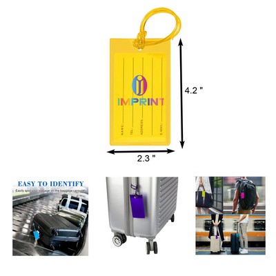 Travel ID Tag with Card Slot