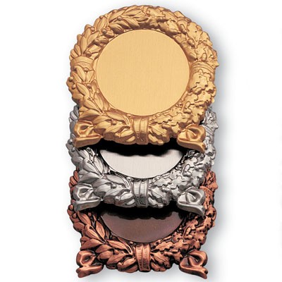 3 3/8" Laurel Wreath - Hold 2" Insert