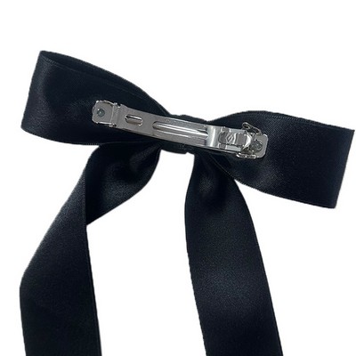 Hair Bows Clip Ribbon Ponytail Holder