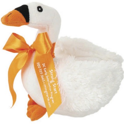 8" Beanie Swan Stuffed Animal Bird