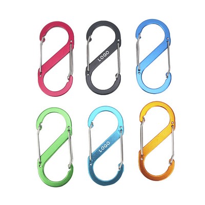 2 3/5'' S shape Dual Carabiner