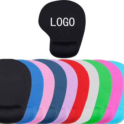 Solid Color Silicone Wrist Guard Mouse Pad