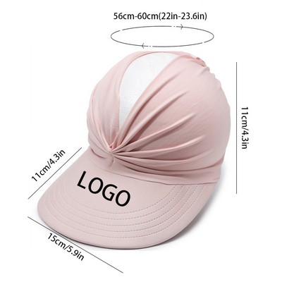 Summer Elastic Hollow Cap