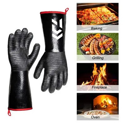 14" Heat Resistant Grill Gloves
