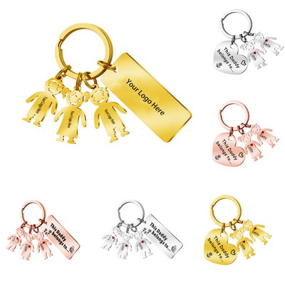 Father's Day Keychain