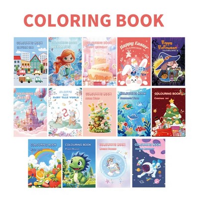 Custom Kids Coloring Books