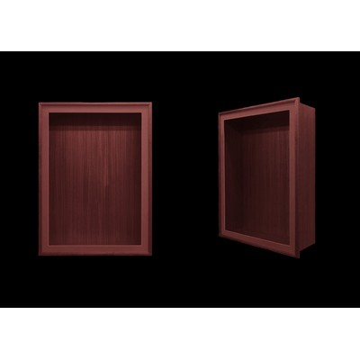 Mahogany Wood Shadow Box