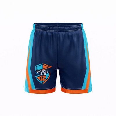 Unisex Training Shorts Reversible Sublimated Upf Mesh 4.5oz