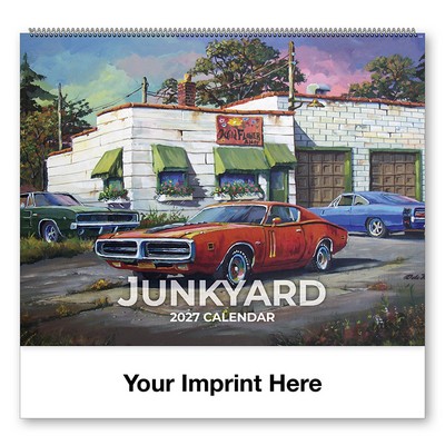 Junkyard Gallery Spiral Bound Calendar