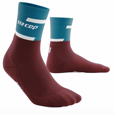 Premium Knitted Mid-Crew Sports Socks with Cushioned Bottom
