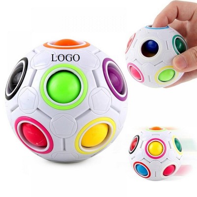 Rainbow Puzzle Ball