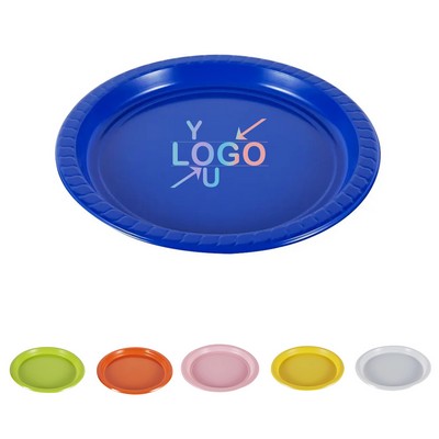 Colorful 7" Round Party Plate