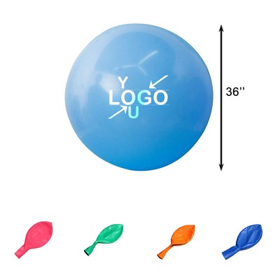 Large Round Latex Balloon