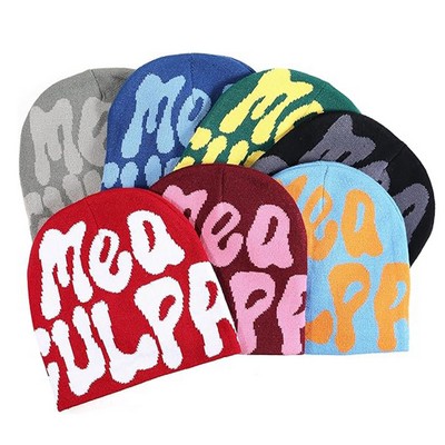 Winter Warm Streetwear MEA Knit Hat Beanie Cap