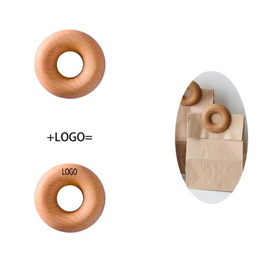Donut-Shaped Food Bag Clips