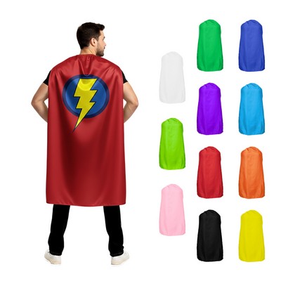 Adult Satin Superhero Cape