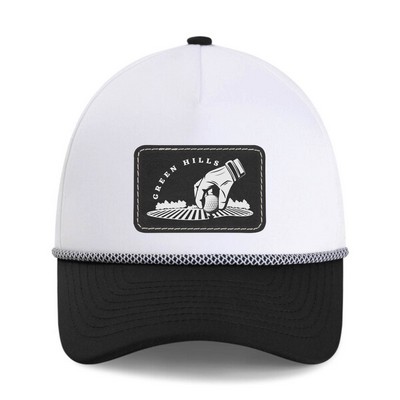 Imperial 5054T 5-Panel The Wrightson Two-Tone Performance Rope Cap with Patches or Embroidery