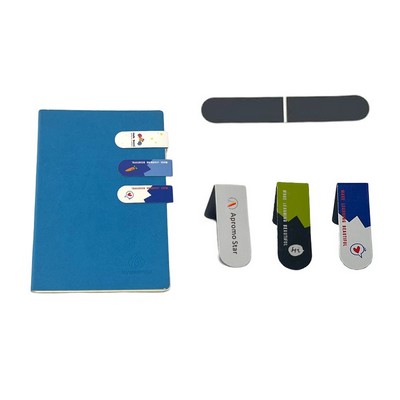 Foldable Paper Clip Magnetic Bookmark