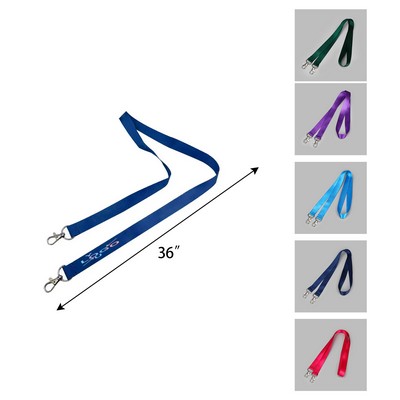 3/4" Double End Lanyard with Lobster Claw