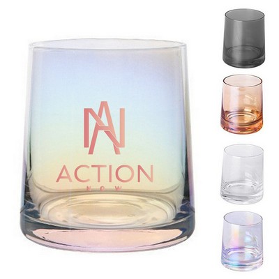 8oz Vibrant Glass Cup