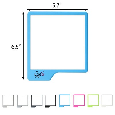 Compact Silicone Makeup Reflection Mirror