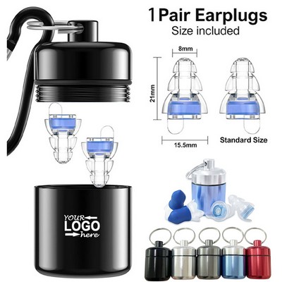 Silicone Concert High Fidelity Ear Plugs for Noise Reduction