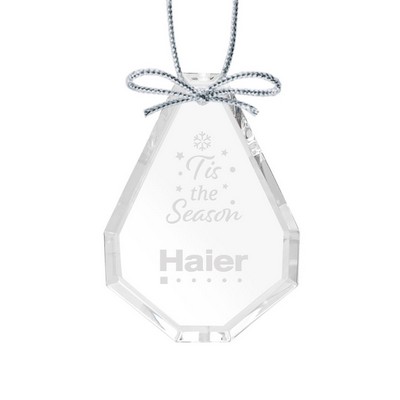 Optical Ornament - Teardrop