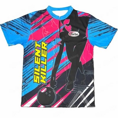 Custom Sublimation Bowling Jersey