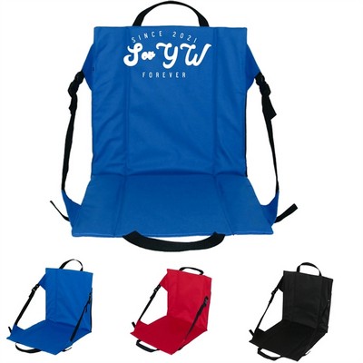 Comfortable & Foldable Stadium Seat Cushion Ocean