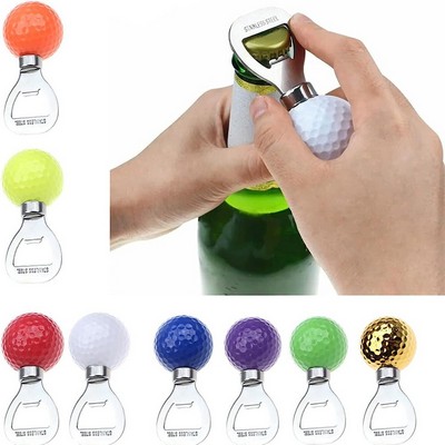 Golf Ball Stainless Steel Bottle Opener