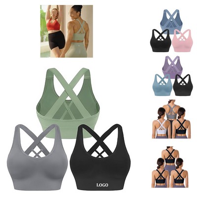 Women's Strappy Sports Bra