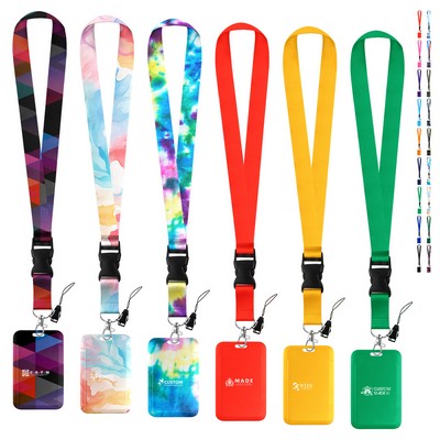 Vertical Version With Hanging Rope Work Permit Card Holder