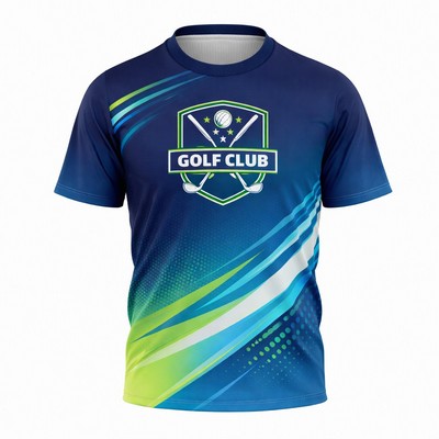 Unisex Sublimated Short Sleeve T-Shirt Flashed V 150GSM