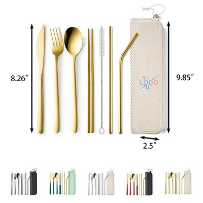 Compact 7 Piece Cutlery Set