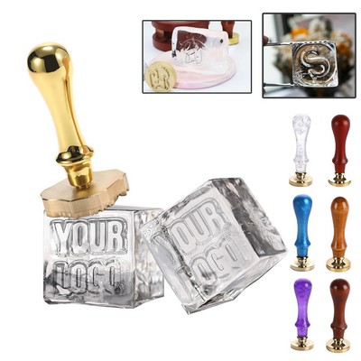 Brass Ice Cube Stamp