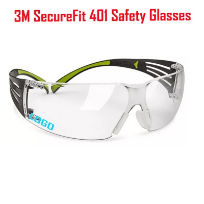 3M Secure Fit™ 401 Safety Glasses - Clear