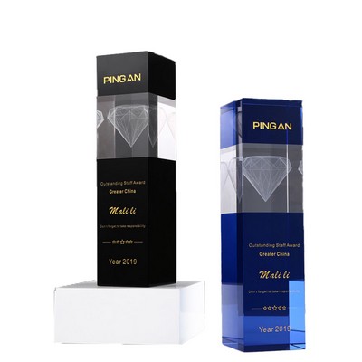 Fvila Rectangular Block Award